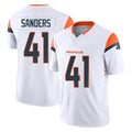 tocy D.Broncos #41 Drew Sanders Player White Limited Vapor F.U.S.E. Home Game Stitched Jerseys