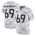tocy D.Broncos #69 Mike McGlinchey Player Arctic Camo Salute To Service Limited Stitched Jerseys