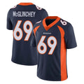 tocy D.Broncos #69 Mike McGlinchey Player Navy Vapor Untouchable Limited Game Stitched Jerseys