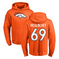 tocy D.Broncos #69 Mike McGlinchey Player Orange Pullover Hoodie Limited Stitched Jerseys