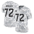 tocy D.Broncos #72 Garett Bolles Player Arctic Camo Salute To Service Limited Stitched Jerseys