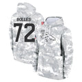 tocy D.Broncos #72 Garett Bolles Player Arctic Camo Salute to Service Hoodies Limited Game Stitched Jerseys