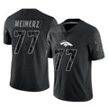 tocy D.Broncos #77 Quinn Meinerz Player Black Reflective Limited Stitched Jerseys