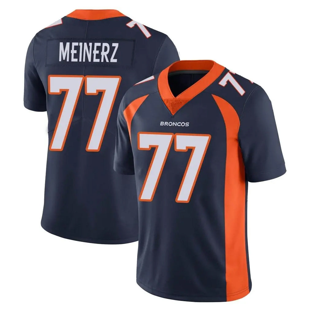 tocy D.Broncos #77 Quinn Meinerz Player Navy Vapor Untouchable Limited Game Stitched Jerseys