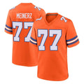 tocy D.Broncos #77 Quinn Meinerz Player Orange Alternate Collection Throwback Game Stitched Jerseys