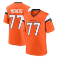 tocy D.Broncos #77 Quinn Meinerz Player Orange Home Game Stitched Jerseys