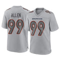 tocy D.Broncos #99 Zach Allen Player Gray Atmosphere Fashion Limited Game Stitched Jerseys