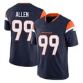 tocy D.Broncos #99 Zach Allen Player Navy Limited Vapor F.U.S.E. Home Game Stitched Jerseys