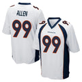 tocy D.Broncos #99 Zach Allen Player White Game Stitched Jerseys