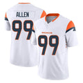 tocy D.Broncos #99 Zach Allen Player White Limited Vapor F.U.S.E. Home Game Stitched Jerseys