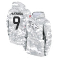 tocy D.Broncos #9 Talanoa Hufanga Player Arctic Camo Salute to Service Hoodies Limited Game Stitched Jerseys