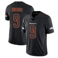 tocy D.Broncos #9 Talanoa Hufanga Player Black Impact Limited Game Stitched Jerseys