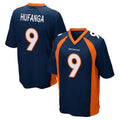 tocy D.Broncos #9 Talanoa Hufanga Player Navy Game Stitched Jerseys