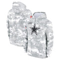 tocy D.Cowboys Arctic Camo Salute to Service Hoodies Limited Game Blank Player Stitched Jerseys