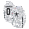 tocy D.Cowboys #0 DeMarvion Overshown Player Arctic Camo Salute to Service Hoodies Limited Game Stitched Jerseys