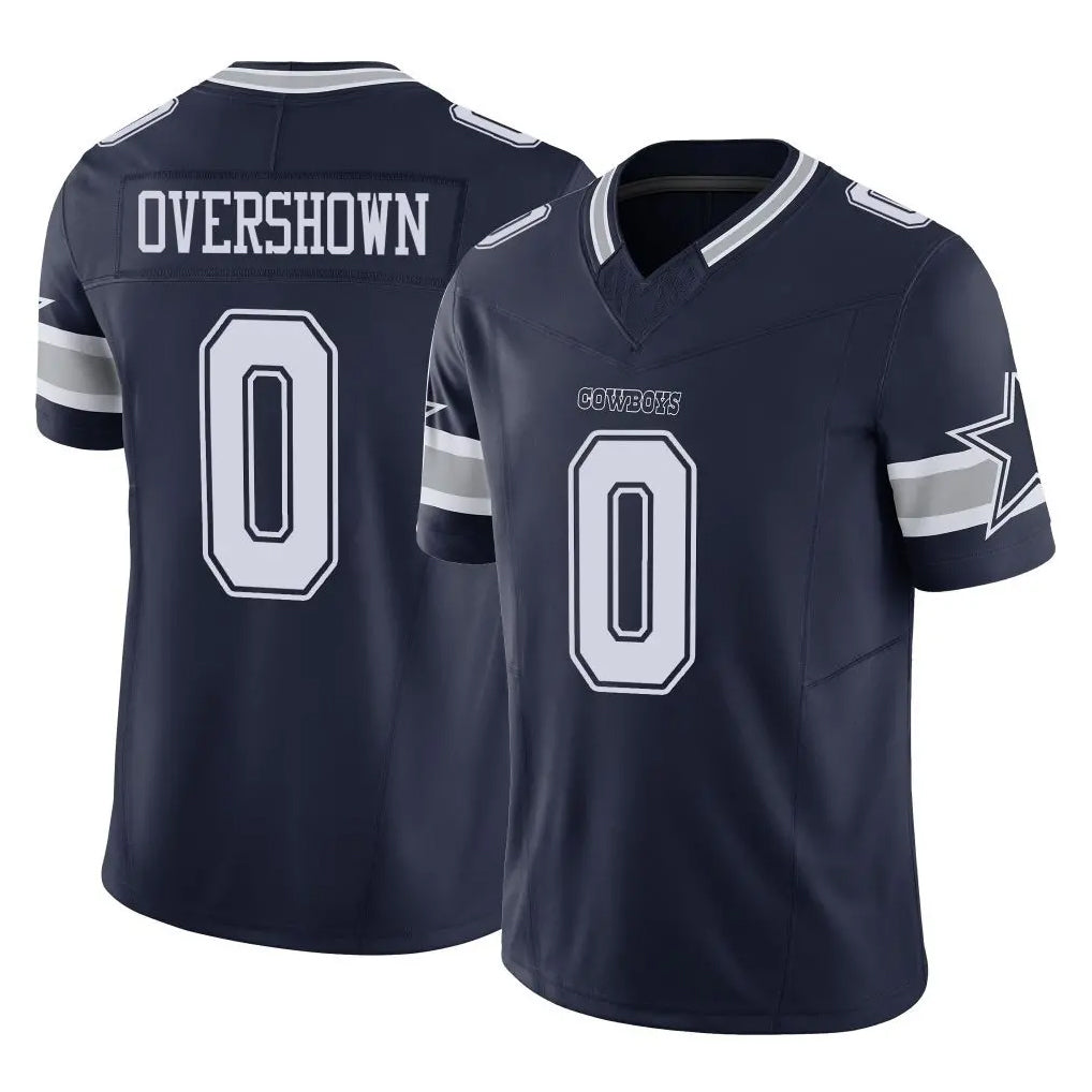 tocy D.Cowboys #0 DeMarvion Overshown Player Navy Limited Vapor F.U.S.E. Home Game Stitched Jerseys