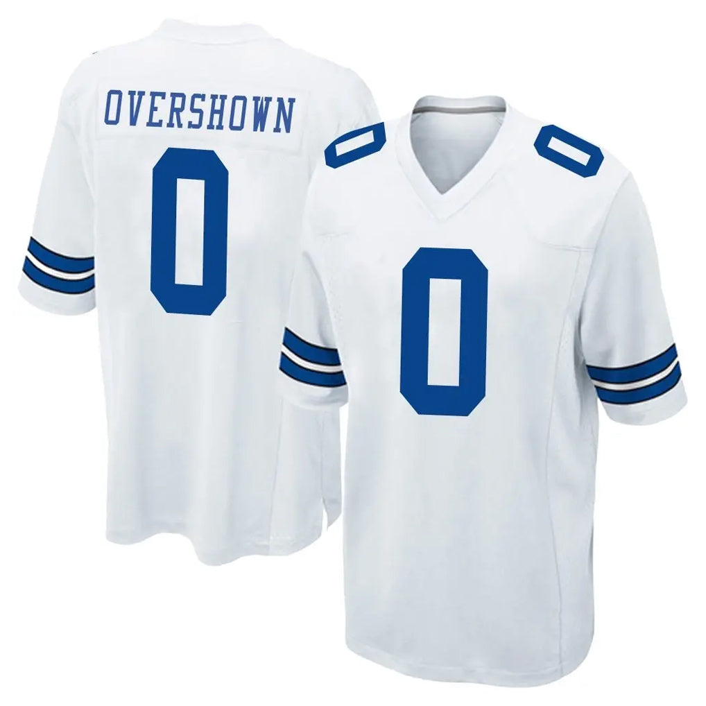 tocy D.Cowboys #0 DeMarvion Overshown Player White Home Game Stitched Jerseys
