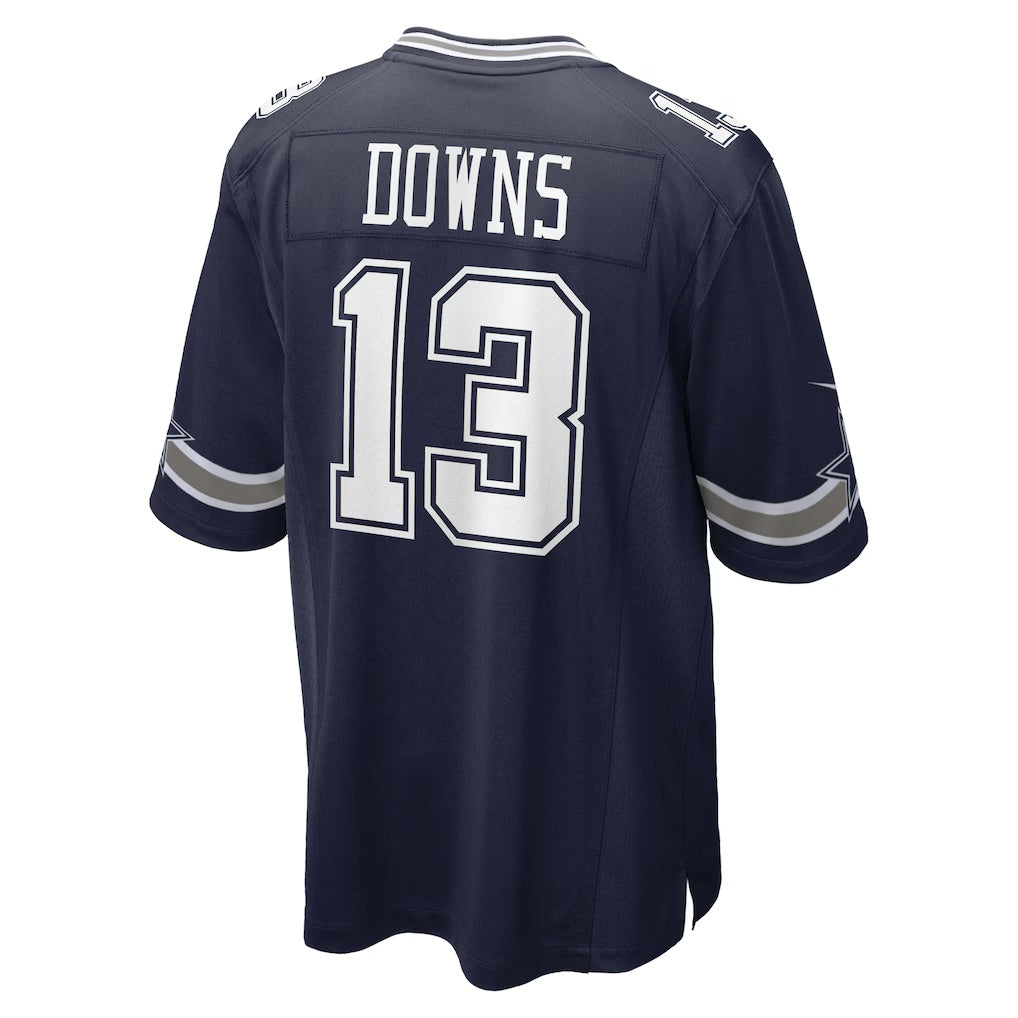 tocy D.Cowboys #13 Caleb Downs Navy 2026 Draft First Round Pick No. 11 Team Game Stitched Jerseys