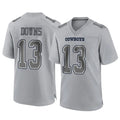 tocy D.Cowboys #13 Caleb Downs Player Gray Atmosphere Fashion Home Game Stitched Jerseys