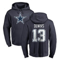 tocy D.Cowboys #13 Caleb Downs Player Navy Pullover Hoodies Limited Stitched Jerseys