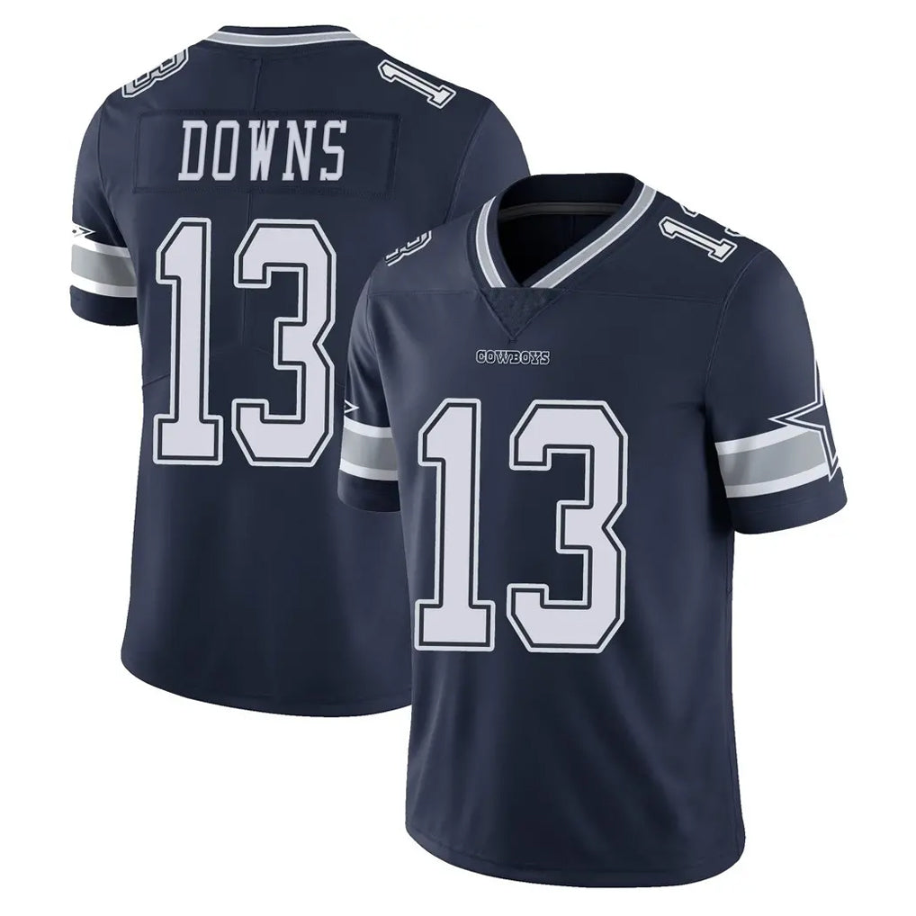 tocy D.Cowboys #13 Caleb Downs Player Navy Vapor Untouchable Limited Home Game Stitched Jerseys