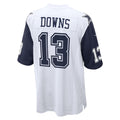 tocy D.Cowboys #13 Caleb Downs White Alternate Game Stitched Jerseys