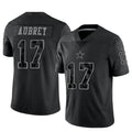 tocy D.Cowboys #17 Brandon Aubrey Player Black REFLECTIVE Limited Stitched Jerseys