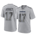 tocy D.Cowboys #17 Brandon Aubrey Player Gray Atmosphere Fashion Home Game Stitched Jerseys