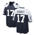 tocy D.Cowboys #17 Brandon Aubrey Player Navy Alternate Game Stitched Jerseys