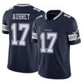 tocy D.Cowboys #17 Brandon Aubrey Player Navy Vapor F.U.S.E. Limited Stitched Jerseys