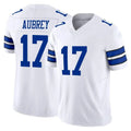 tocy D.Cowboys #17 Brandon Aubrey Player White Limited Vapor F.U.S.E. Home Game Stitched Jerseys