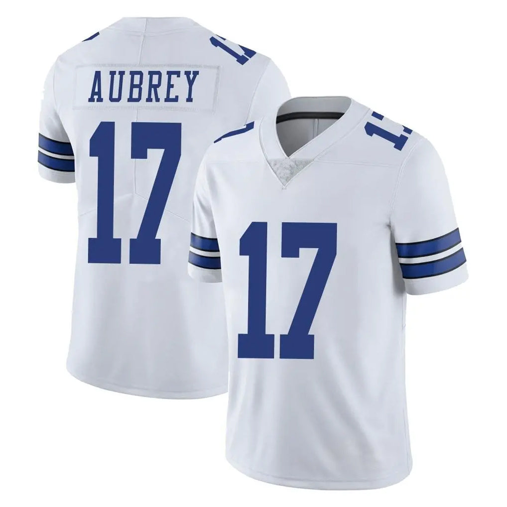 tocy D.Cowboys #17 Brandon Aubrey Player White Vapor Untouchable Limited Home Game Stitched Jerseys