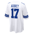 tocy D.Cowboys #17 Brandon Aubrey White Game Stitched Jerseys
