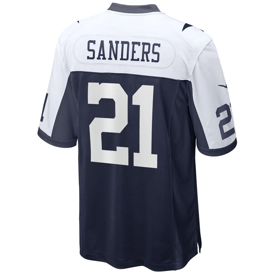 tocy D.Cowboys #21 Deion Sanders Player Navy Alternate Game Stitched Jerseys