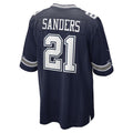tocy D.Cowboys #21 Deion Sanders Player Navy Home Game Stitched Jerseys