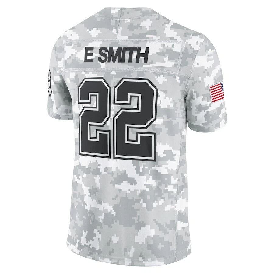 tocy D.Cowboys #22 Emmitt Smith Player Arctic Camo Salute to Service Limited Stitched Jerseys