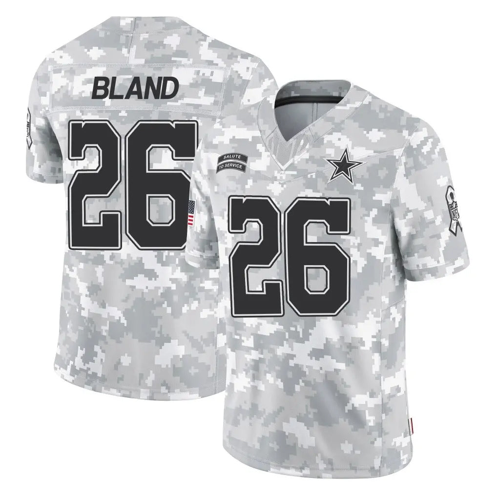 tocy D.Cowboys #26 DaRon Bland Player Arctic Camo Salute to Service Limited Home Game Stitched Jerseys