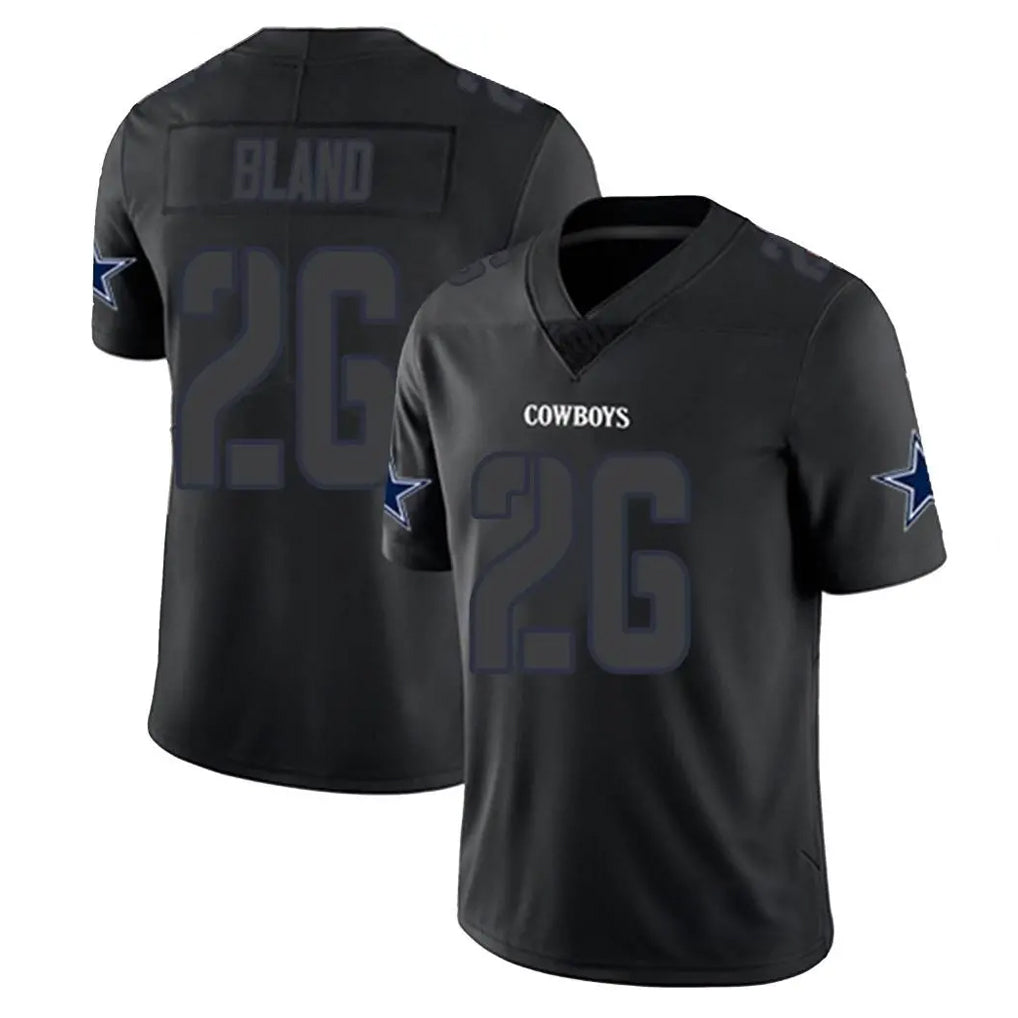 tocy D.Cowboys #26 DaRon Bland Player Black Impact Limited Home Game Stitched Jerseys