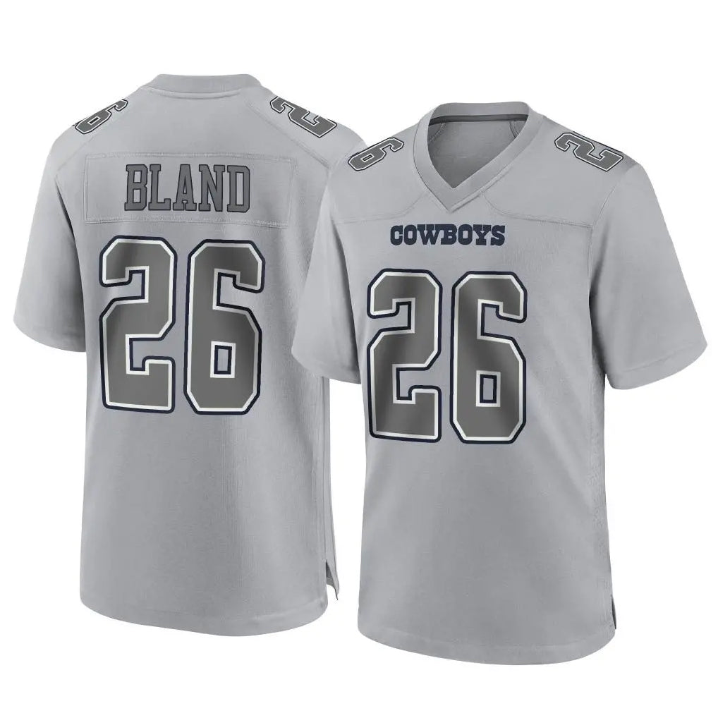tocy D.Cowboys #26 DaRon Bland Player Gray Atmosphere Fashion Home Game Stitched Jerseys
