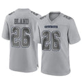 tocy D.Cowboys #26 DaRon Bland Player Gray Atmosphere Fashion Home Game Stitched Jerseys