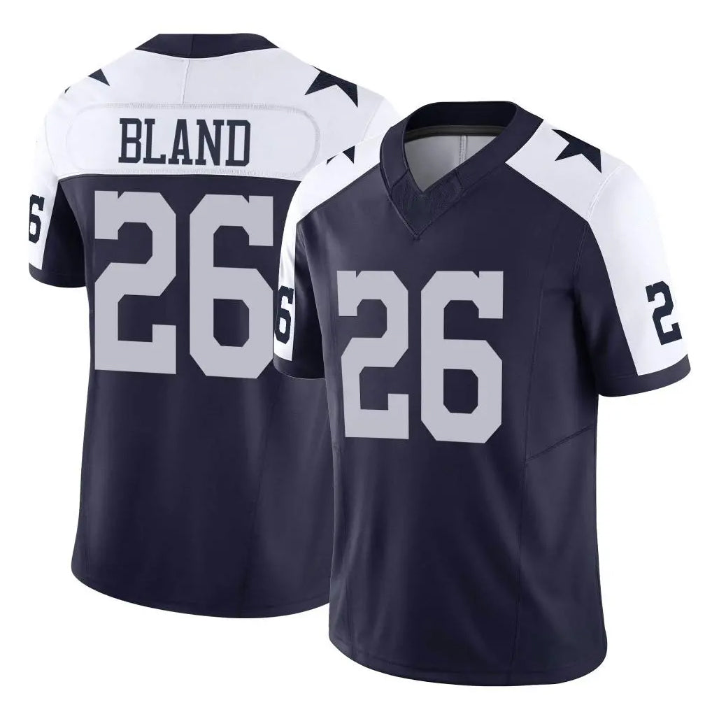 tocy D.Cowboys #26 DaRon Bland Player Navy-White Limited Alternate Vapor F.U.S.E. Home Game Stitched Jerseys