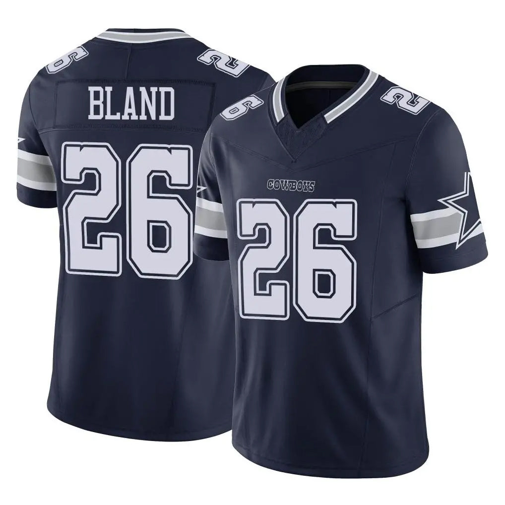 tocy D.Cowboys #26 DaRon Bland Player Navy Limited Vapor F.U.S.E. Home Game Stitched Jerseys