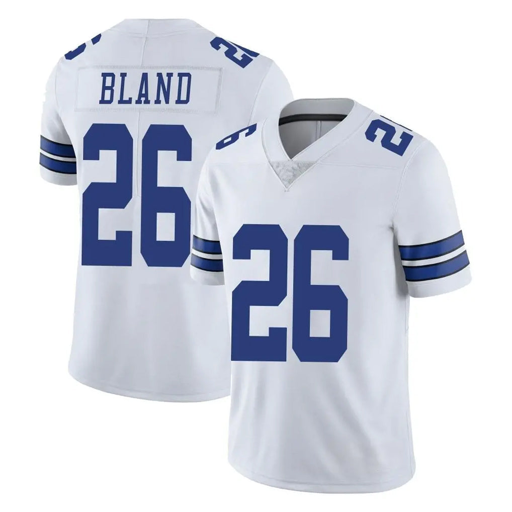 tocy D.Cowboys #26 DaRon Bland Player White Vapor Untouchable Limited Home Game Stitched Jerseys