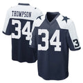 tocy D.Cowboys #34 Jalen Thompson Player Navy-White Alternate Home Game Stitched Jerseys