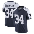 tocy D.Cowboys #34 Jalen Thompson Player Navy-White Limited Alternate Vapor Untouchable Home Game Stitched Jerseys