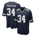 tocy D.Cowboys #34 Jalen Thompson Player Navy Home Game Stitched Jerseys