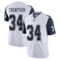 tocy D.Cowboys #34 Jalen Thompson Player White-Navy Limited Color Rush Vapor Untouchable Home Game Stitched Jerseys