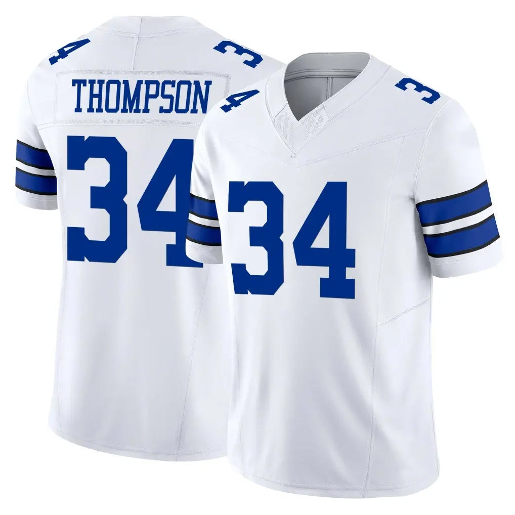 tocy D.Cowboys #34 Jalen Thompson Player White Limited Vapor F.U.S.E. Home Game Stitched Jerseys