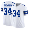 tocy D.Cowboys #34 Jalen Thompson Player White Limited Vapor F.U.S.E. Home Game Stitched Jerseys