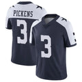 tocy D.Cowboys #3 George Pickens Player Navy-White Limited Alternate Vapor Untouchable Home Game Stitched Jerseys